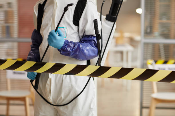 Professional Blood Cleanup technician working in Englewood, NJ